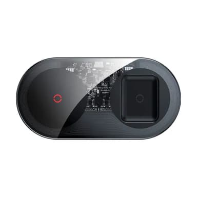 Baseus Simple 2in1 Wireless Charger Turbo Edition 24W-1
