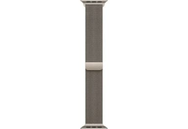 Apple Watch Series 11 46mm Natural Titanium Case with Natural Milanese Loop-3