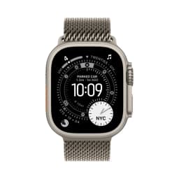 Apple Watch Ultra 3 49mm  Natural Titanium Milanese Natural Loop