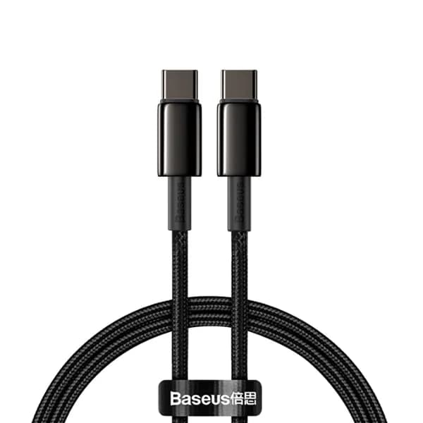 Baseus Tungsten Gold Fast Charging Data Cable 100W