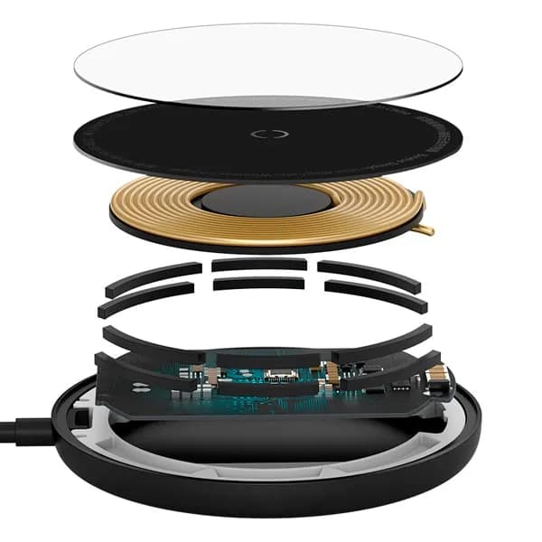Baseus Simple Mini Magnetic Wireless Charger-4