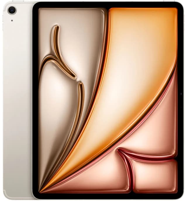 Планшет Apple iPad Air 11" 128 ГБ Wi-Fi + Cellular (Сияющая звезда | Starlight) (2025)