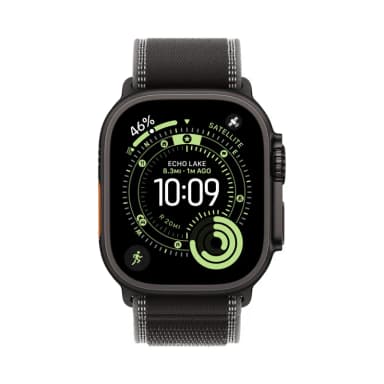 Apple Watch Ultra 3 49mm Black Titanium Bl/Charcoal Trail Loop -2