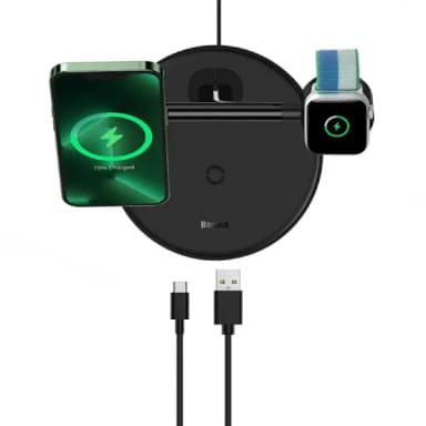 Baseus Swan 3-in-1 Wireless Magnetic Charging Bracket 20W-3