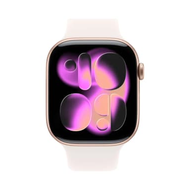 Apple Watch Series 11 42 mm Rose Gold Aluminum Light Blush Sport Band -2