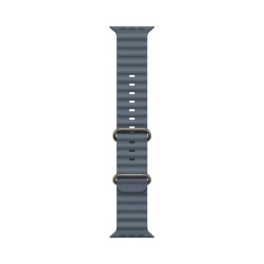 Apple Watch Ultra 3 49mm Natural Titanium Anchor Blue Ocean Band-3