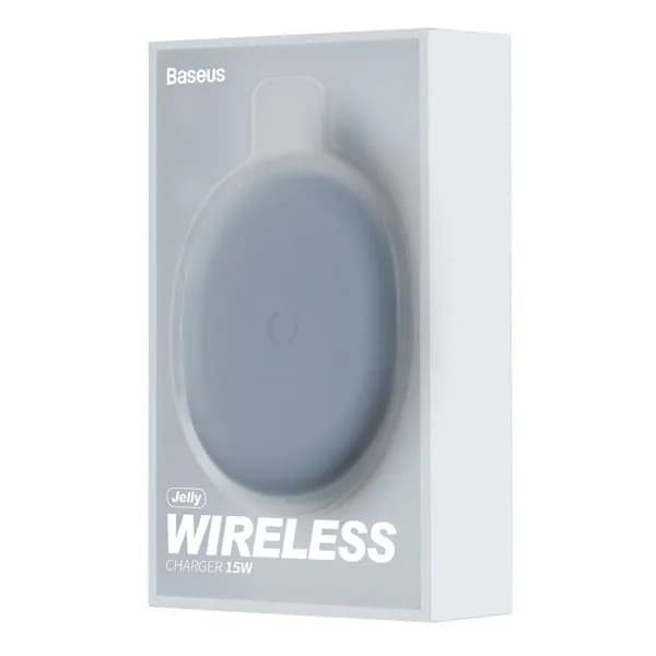 Беспроводное зарядное Baseus Jelly wireless charger 15W-6