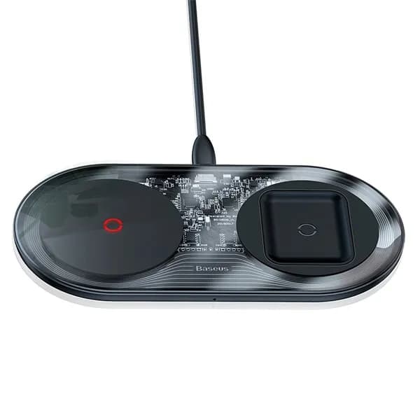 Baseus Simple 2in1 Wireless Charger Turbo Edition 24W-1