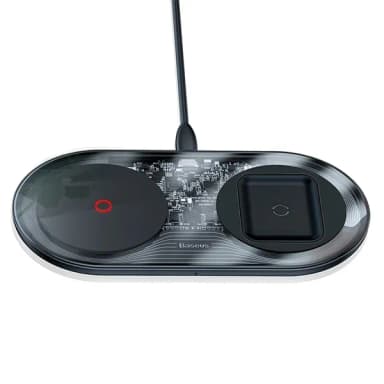 Baseus Simple 2in1 Wireless Charger Turbo Edition 24W-2