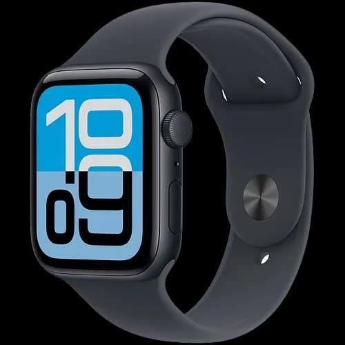 Apple Watch SE 3 44mm Midnight Aluminum Midnight Sport Band