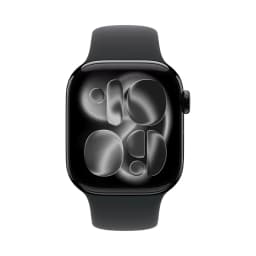 Apple Watch Series 11 42 mm Jet Black Aluminum Black Sport Band