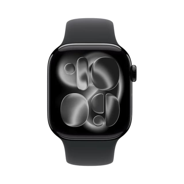 Apple Watch Series 11 42 mm Jet Black Aluminum Black Sport Band