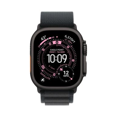  Apple Watch Ultra 3 49mm Black Titanium Black Alpine Loop-2