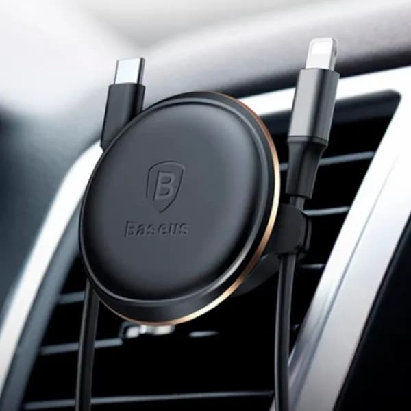 Baseus Magnetic Air Vent Car Mount Holder Black-1