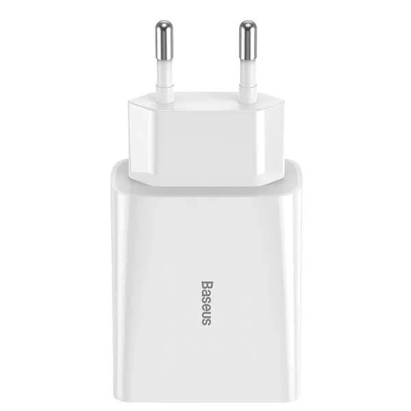 Baseus Speed Mini PD single Tyep-C Quick Charger (white)