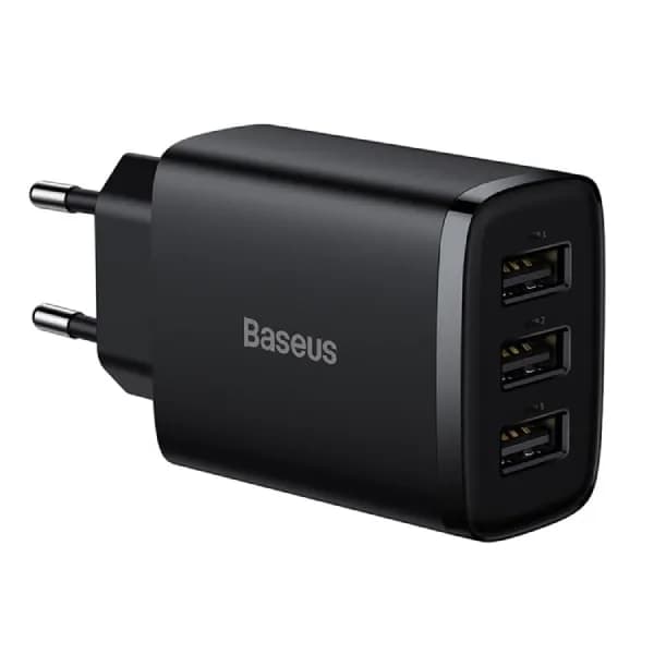 Baseus Compact Charger 3U 17W