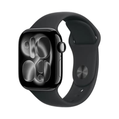 Apple Watch Series 11 46 mm Jet Black Aluminum Black Sport Band -1