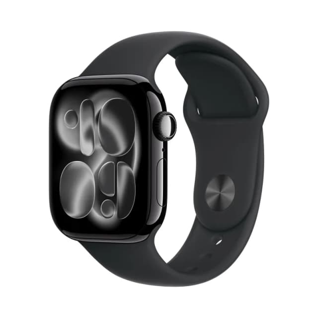 Apple Watch Series 11 46 mm Jet Black Aluminum Black Sport Band 