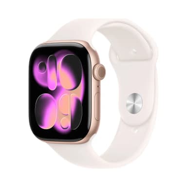 Apple Watch Series 11 46 mm Rose Gold Aluminium Light Blush Sport Band-1