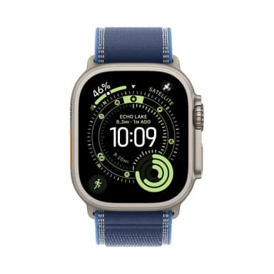 Apple Watch Ultra 3 49mm Natural Titanium Bright Blue Trail Loop-1
