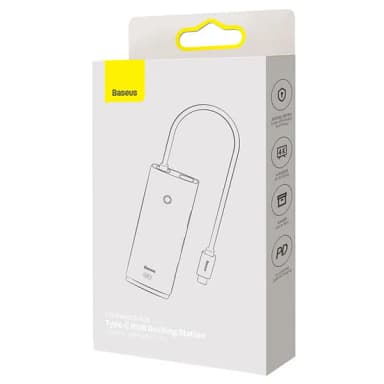 Baseus Lite Series 5-Port Type-C HUB Docking Station-4