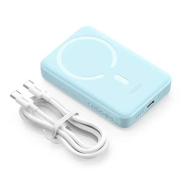 S-Baseus Magnetic Mini Wireless Fast Charge Power Bank 2022, 6000mAh 20W