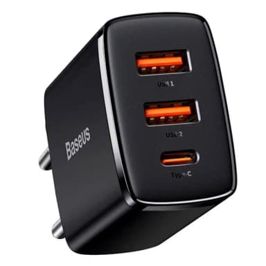 Baseus Compact Quick Charger 2U+C 30W-3