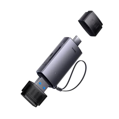 Baseus Lite Series USB-A & Type-C to SD/TF Card Reader-1
