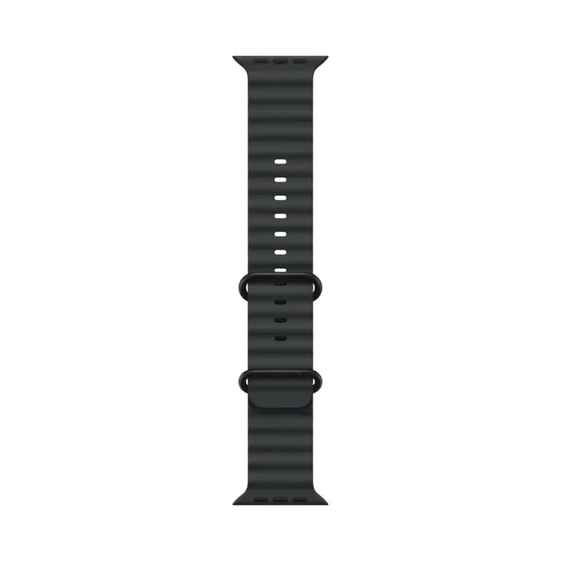 Apple Watch Ultra 3 49mm Black Titanium Black Ocean Band-2