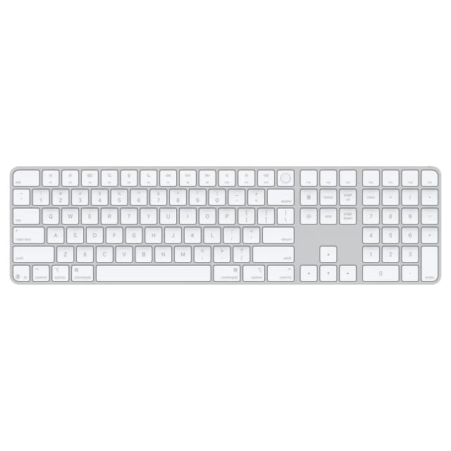 Magic Keyboard Touch ID Numeric USB-C White MXK73