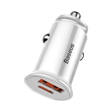 Baseus Circular Plastic A+C 30W PPS Car Charger-3