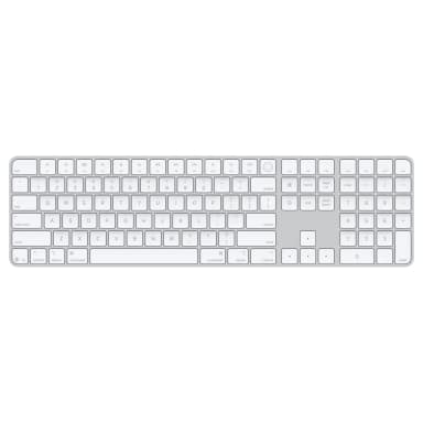 Купить Apple Magic Keyboard с Touch ID и цифровой клавиатурой (USB-C, белая) MXK73 в Минске | MacPlus-1 Magic Keyboard Touch ID Numeric USB-C White MXK73-1